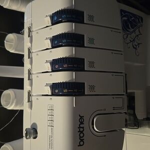 Brother Serger, DZ1234, Metal Frame Overlock Machine, 1,300 Stitches Per Minute.